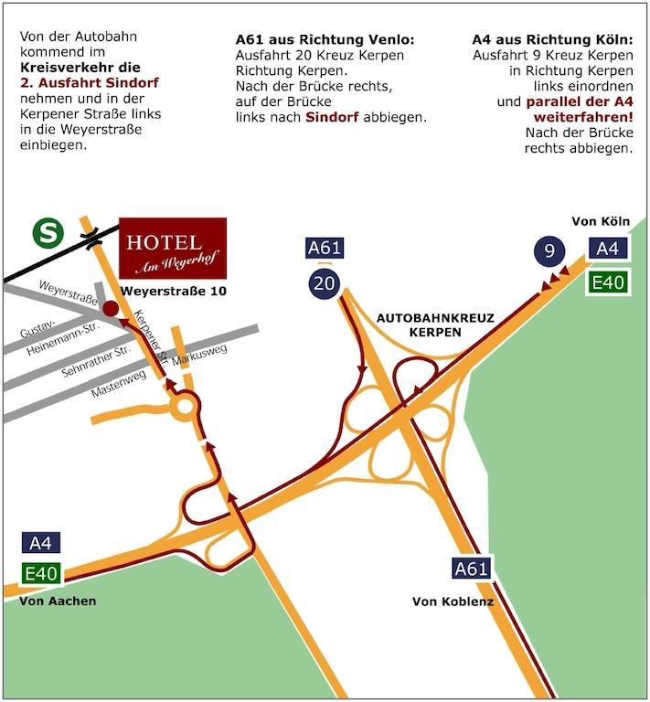 Hotel Am Weyerhof Kerpen  Exteriör bild